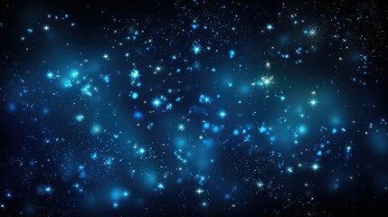 Fototapeta premium constellation blue stars background transparent