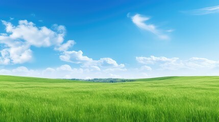 Fototapeta premium lscape background green and blue