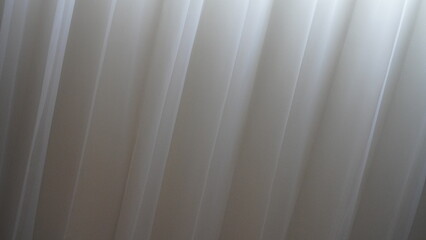 Obraz premium white curtain background