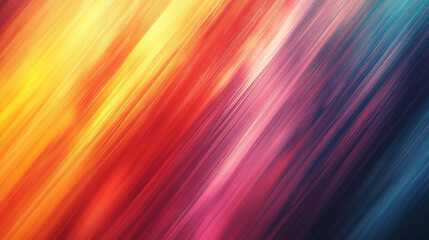 An abstract background with rainbow-colored silver fast straight lines symbolizing movement, change, and energy. The blurred, empty space evokes a sense of possibility and open potential.


