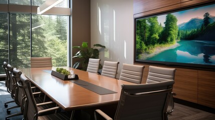 Obraz premium presentation administrative office