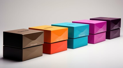 Obraz premium layout dieline box