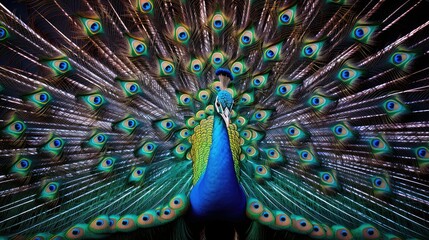 Obraz premium display blue radiance