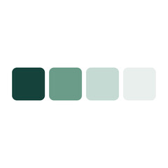 square green color pattern pallete