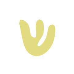 abstract coral shape