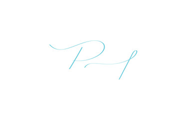 A minimal yet stylish depiction of white cursive lettering forming PI on a dark background, symbolizing elegance and simplicity.