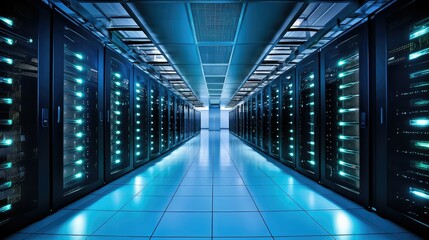 Fototapeta premium cooling data center infrastructure