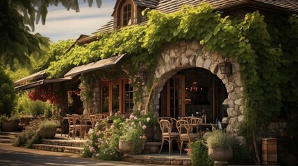 Obraz premium bottles wine shop