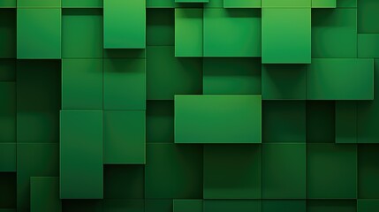 subtle green square background