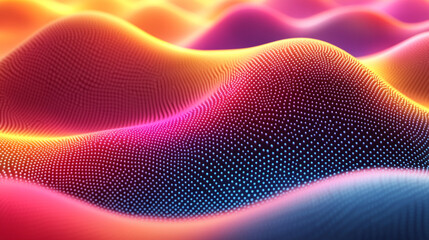 Abstract digital fractal network with glitch design effect representing cyber technology chaos. A blurred, empty, and modern background with bright tones, perfect for symbolic themes of uncertainty.

