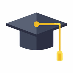 graduation cap with diploma