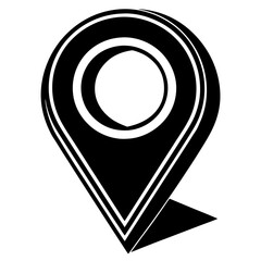 vector map pointer icon