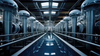 Obraz premium clean filtering water
