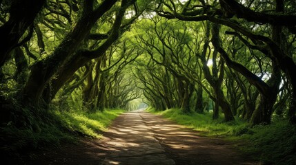 Naklejka premium nature forest tree