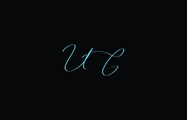 A minimal yet stylish depiction of white cursive lettering forming UG on a dark background, symbolizing elegance and simplicity.