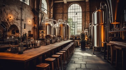 exposed vintage craft beer