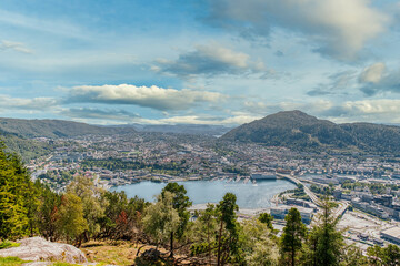Bergen is a city on the southwest coast of Norway. It is surrounded by mountains and fjords,...