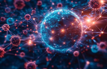 Global Viral Network: A microscopic view of interconnectedness and the spread of viruses across the globe