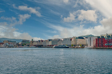 Bergen is a city on the southwest coast of Norway. It is surrounded by mountains and fjords,...