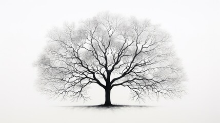 drawing illustration trees