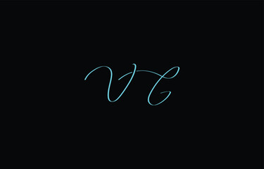 A minimal yet stylish depiction of white cursive lettering forming VG on a dark background, symbolizing elegance and simplicity.