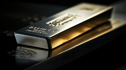 bullion gold and silver bars