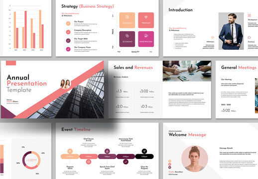 Annual Presentation Template