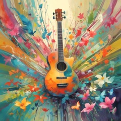 Illustration of sound background.