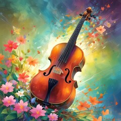 Illustration of sound background.