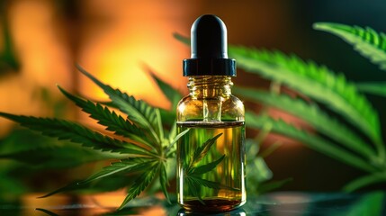 tincture cannabis bottle