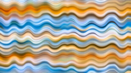 Wavy abstract pattern with vibrant colors and fluid motion