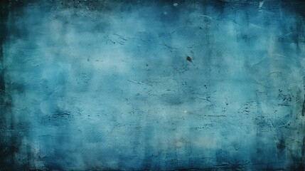 Obraz premium creased blue grunge texture