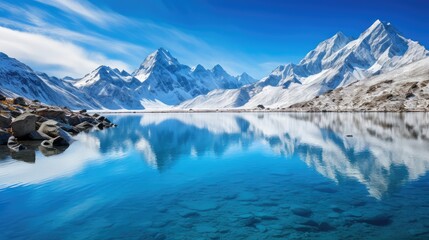 Fototapeta premium expansive blue health background