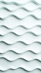 White Wave Pattern Abstract Background Texture