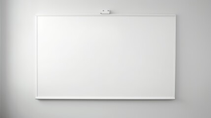 Obraz premium teaching blank white board