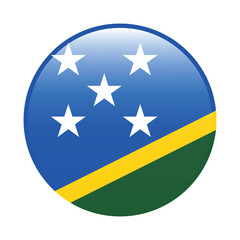 Solomon Islands flag circle icon vector illustration design