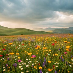 Obraz premium field of flowers