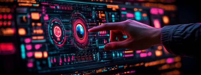 Obraz premium A doctor employs advanced computer technology to perform virtual patient assessments through a medical global network interface, incorporating future technology and innovation