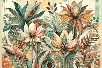 Jardines Oníricos: Flores de Ensueño