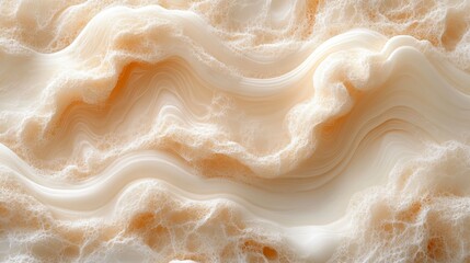 Creamy Peach Swirl Texture Background