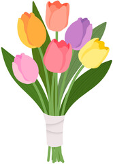 bouquet of tulips