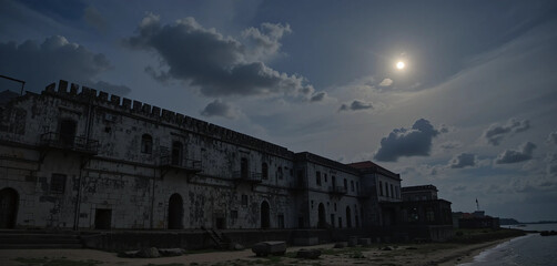 Fototapeta premium NIGHT BUILDINGS