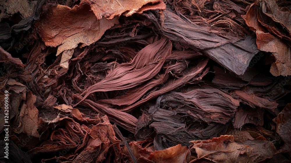 Aufkleber vibrant textures in heavy brown swaths of color natural environment abstract close-up artistic persp
