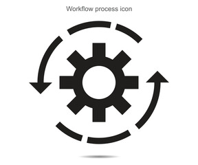 Workflow process icon