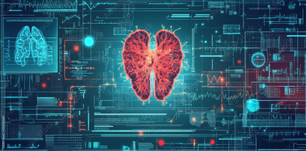 Poster a visual representation of healthcare and medical fields using flat icons and symbols