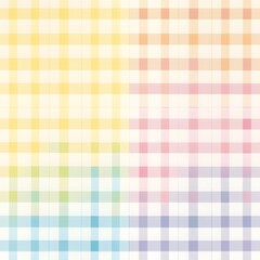 Soft Pastel Checkered Plaid Wallpaper Background with Gradient Rainbow Colors