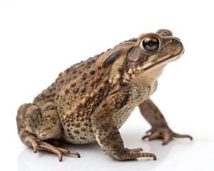 Fototapeta premium toad isolated on white background