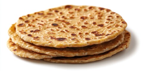 Fototapeta premium Indian food, bread with butter or spreads