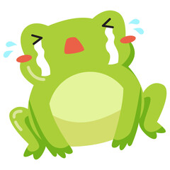 cry green frog