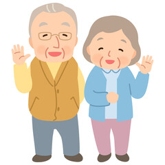 シニア夫婦　高齢者　後期高齢者